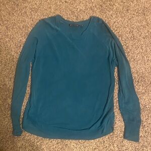 Athleta Teal Long Sleeve Top